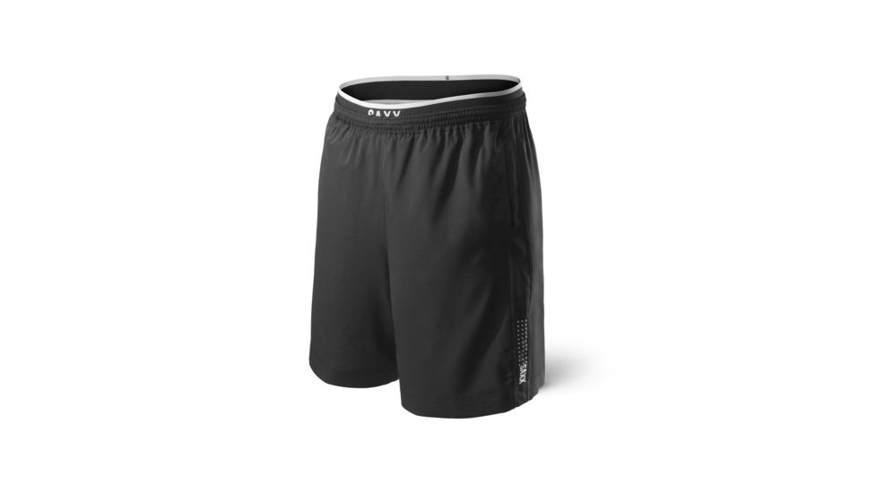 SAXX Kinetic 2N1 Train Short - Mens, Black, XL, SXGS27-BGB-XL