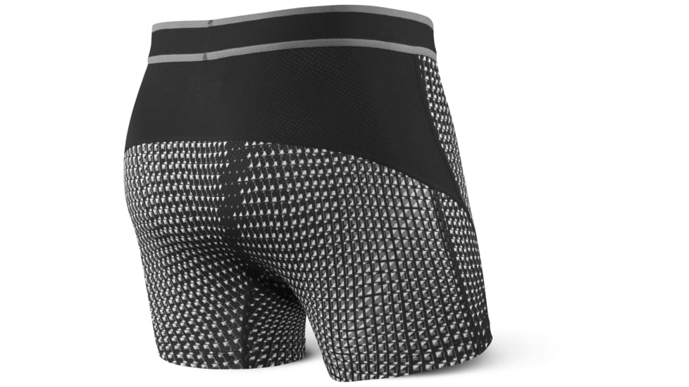 SAXX Kinetic Boxer Brief - Mens, Gray Skyscraper, L, SXBB27-GSS-L