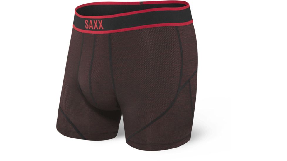 SAXX Kinetic Boxer Brief - Mens, Red Cross Dye, Medium, SXBB27-RCD-M