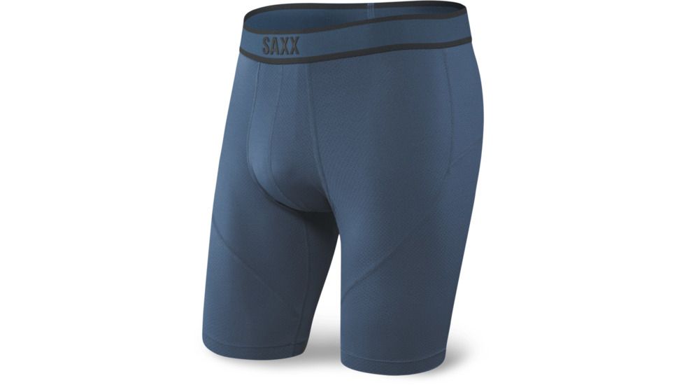 SAXX Kinetic Long Leg Boxer Brief - Mens, Velvet Crush, Large, SXLL27-VLC-L