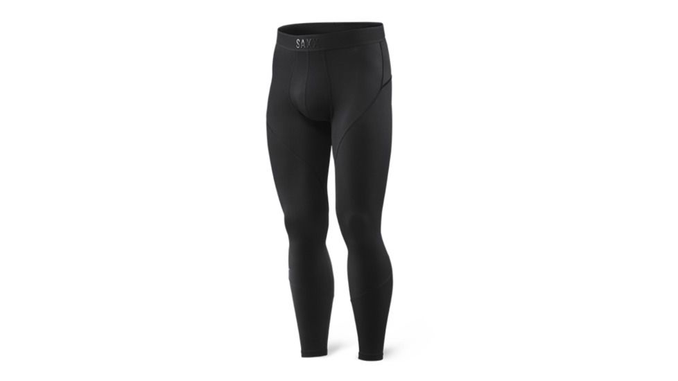 SAXX Kinetic Baselayer Tight - Men's, Blackout, L, SXLJ27-BLO-L
