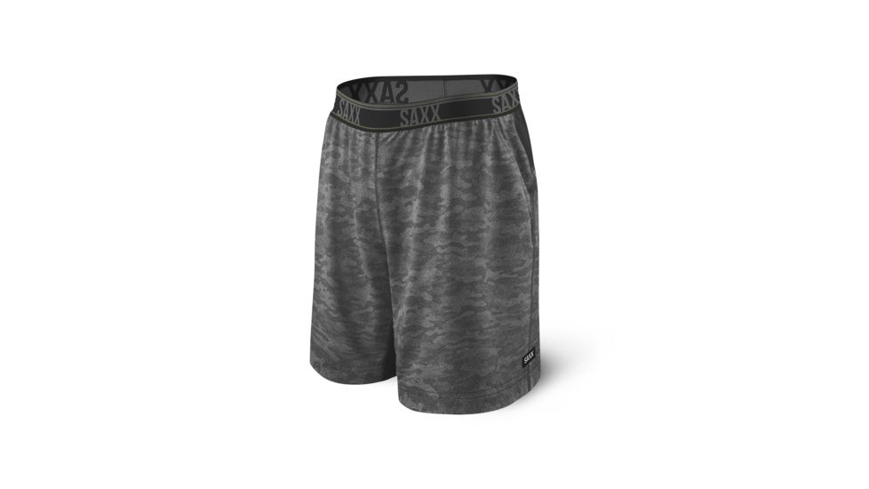 SAXX Legend 2N1 Short - Mens, Charcoal Camo, S, SXEL30-CHC-S