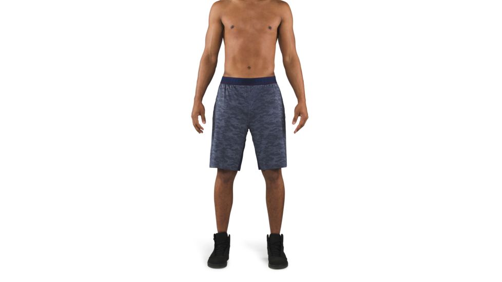 SAXX Legend 2N1 Short - Mens, Navy Camo, S, SXEL30-NVC-S