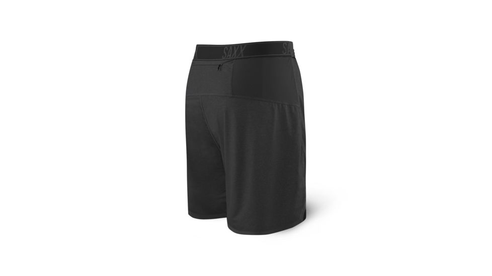 SAXX Pilot 2N1 Short - Mens, Black Heather, XL, SXRU28-BLH-XL