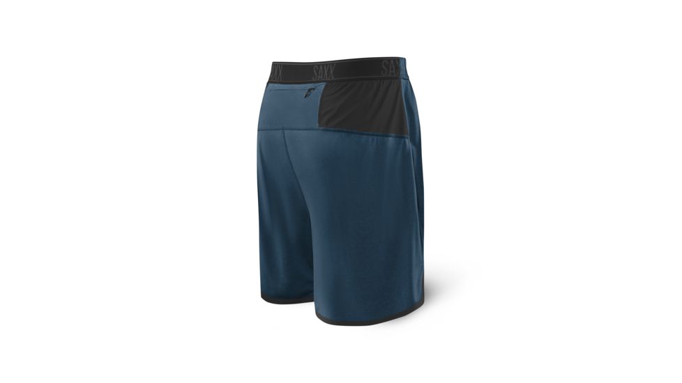 SAXX Pilot 2N1 Short - Mens, Velvet Blue Heather, S, SXRU28-BSH-S