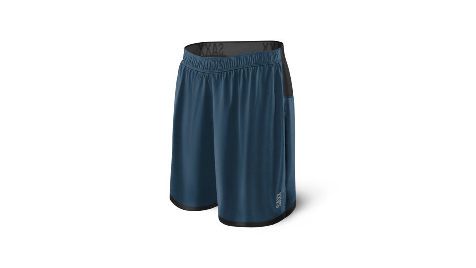 SAXX Pilot 2N1 Short - Mens, Velvet Blue Heather, S, SXRU28-BSH-S