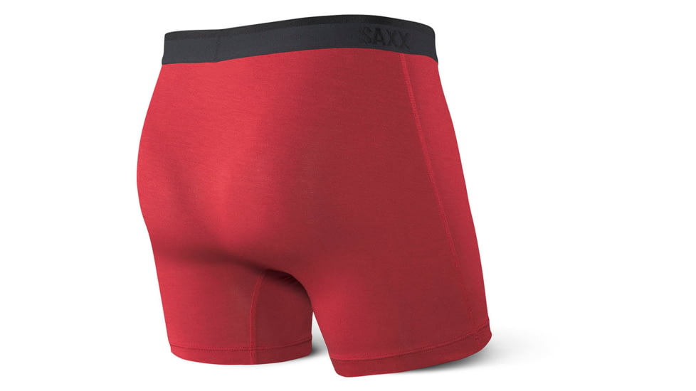 SAXX Platinum Boxer Brief Fly - Mens, Red, Large, SXBB42F-RRR-L