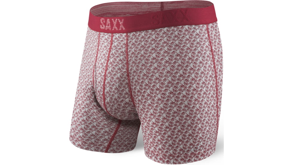 Saxx Platinum Boxer Fly - Men's-Red Bike Bazaar-Small