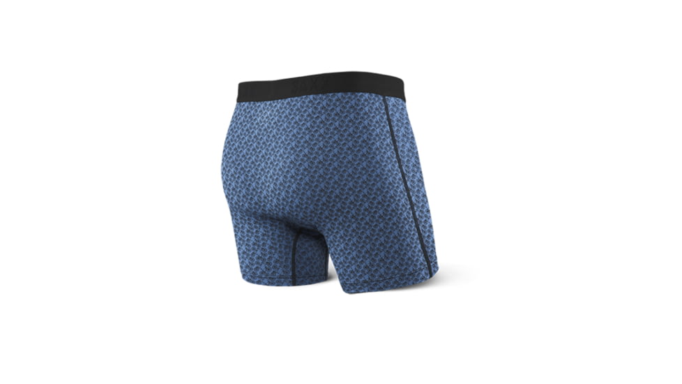 Saxx Platinum Boxer Fly - Mens, Blue Bike Bazaar, Large, SXBB41F BBB L