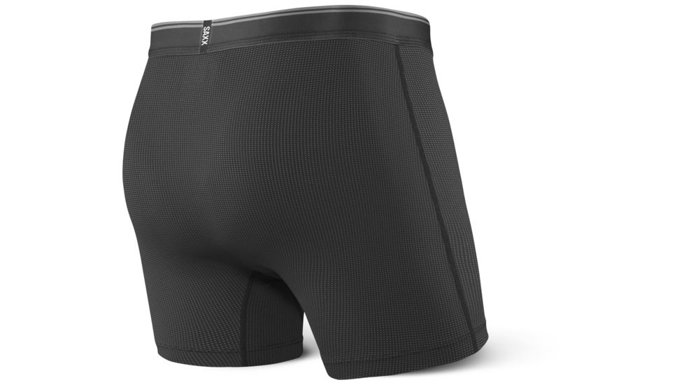 SAXX Quest 2.0 Boxer Brief w/Fly - Mens, Black, S, SXBB70F-BLK-S