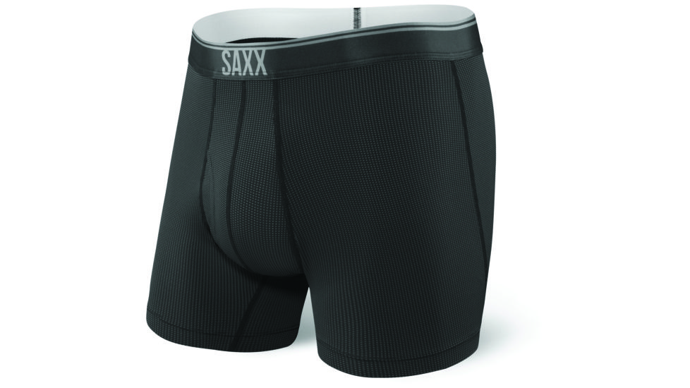 SAXX Quest 2.0 Boxer Brief w/Fly - Mens, Black, S, SXBB70F-BLK-S