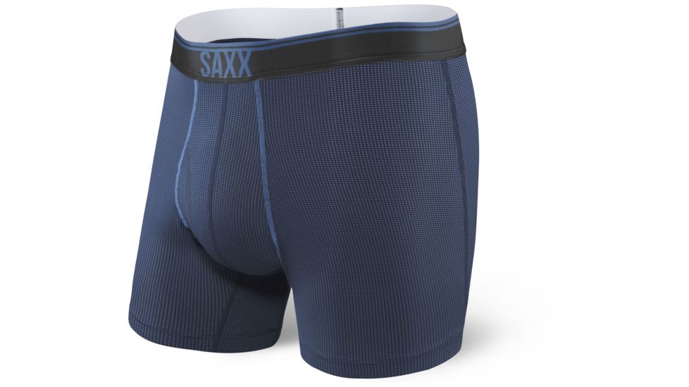 SAXX Quest 2.0 Boxer Brief w/Fly - Mens, Midnight Blue, S, SXBB70F-MNB-S