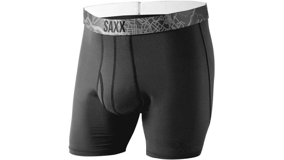 Quest 2.0 Boxer Fly - Mens -Black-Large