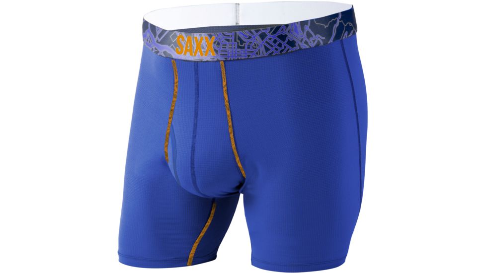 Quest 2.0 Boxer Fly - Mens -Cobalt-Large