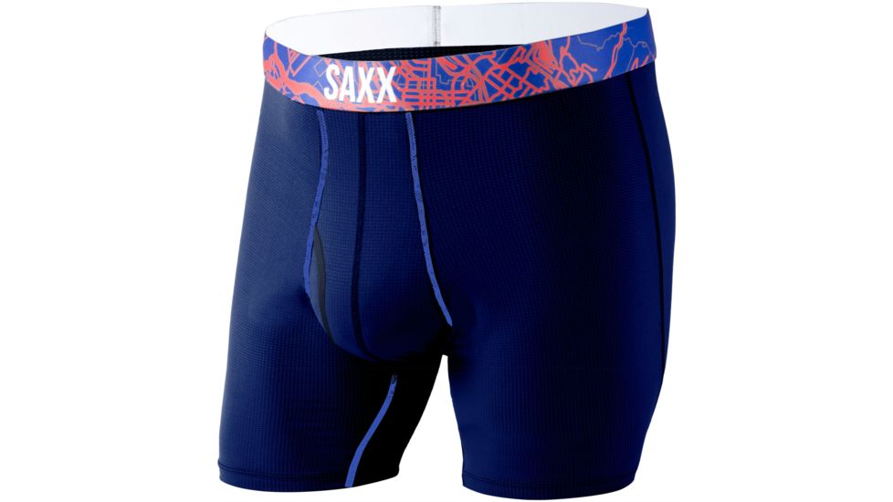 Quest 2.0 Boxer Fly - Mens -Navy-Small