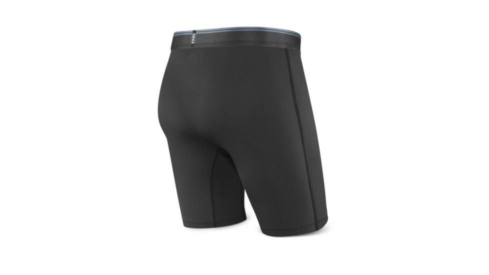 Saxx Quest 2.0 Long Leg Fly - Mens, Black, Small, SXLL70F BLK S