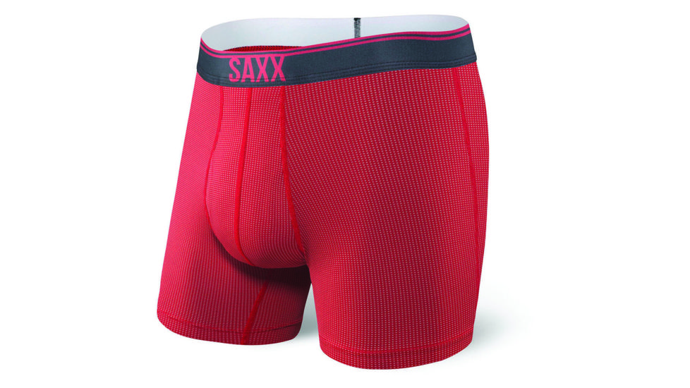 SAXX Quest Boxer Brief Fly - Men's, Red, Small, SXBB70F-RRR-S
