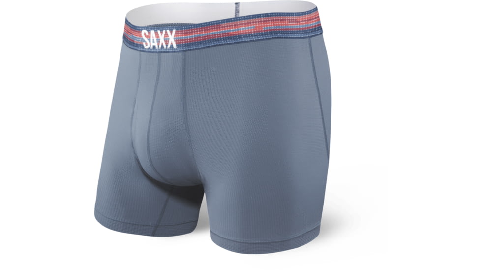 SAXX Quest Boxer Briefs Fly - Mens, Ink, Large, SXBB70F-INK-L