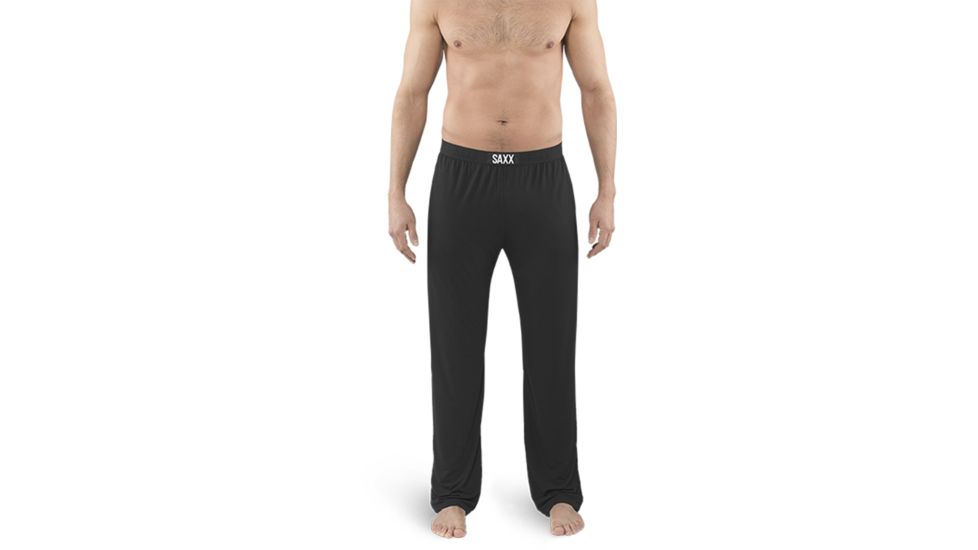 SAXX Sleepwalker Pant w/BP - Mens, Black, Small, SXLW32-BLK-S
