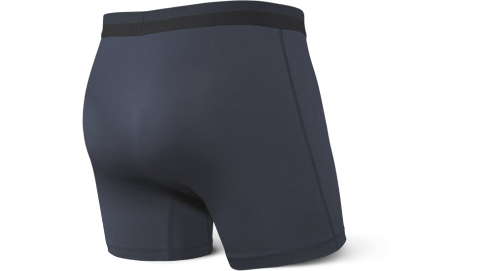 SAXX Sport Mesh Boxer Brief Fly - Mens, Navy, Medium, SXBB12F-NVY-M