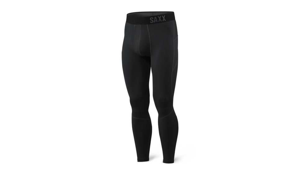 SAXX Thermoflyte Baselayer Tight w/Fly - Mens, Black, S, SXLJ57F-BLK-S