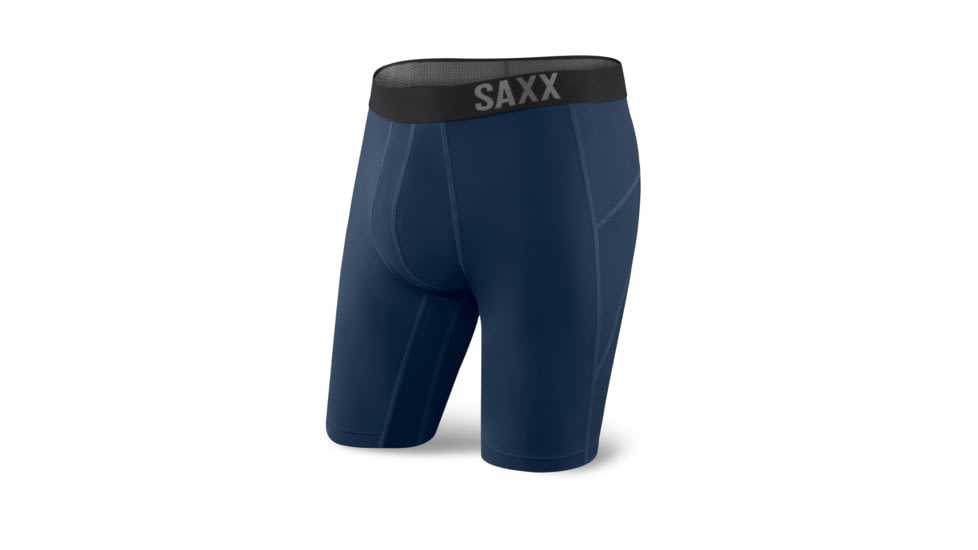 SAXX Thermoflyte Long Leg Boxer Brief w/Fly - Mens, Navy, S, SXLL57F-NVY-S