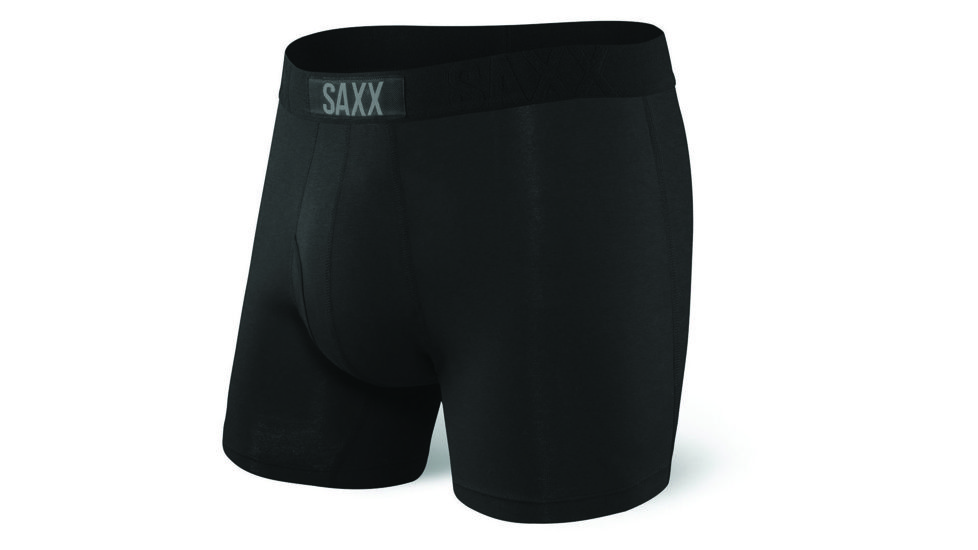 SAXX Ultra Boxer Brief Fly - Men's, Black/Black, Extra Small, SXBB30F-BBB-XS