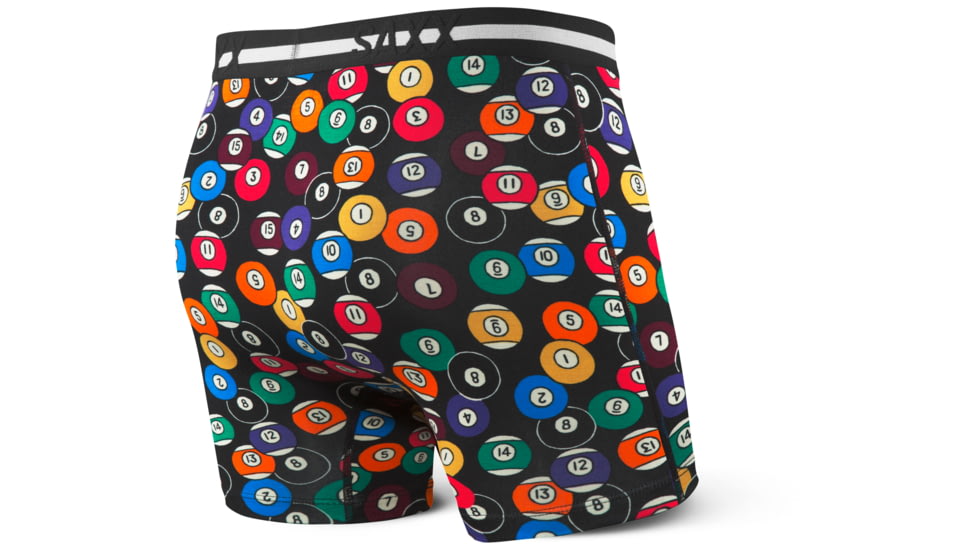 SAXX Ultra Boxer Brief w/Fly - Mens, Eightball, S, SXBB30F-EIG-S