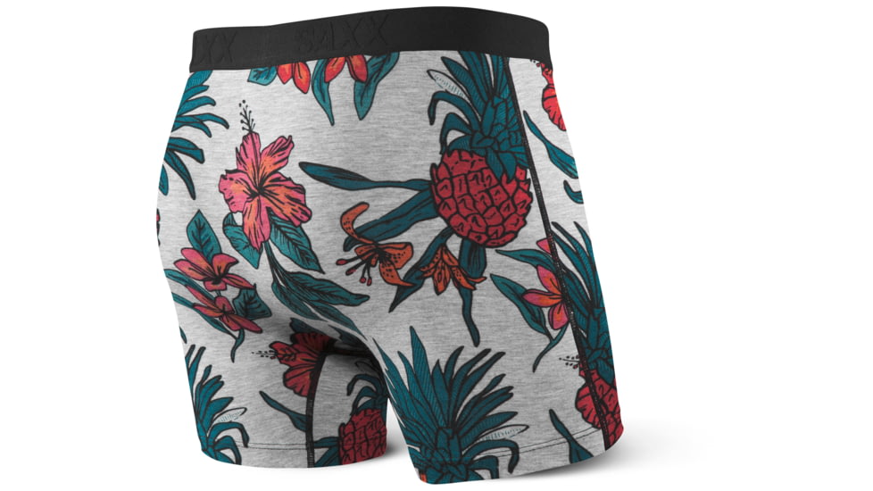 SAXX Ultra Boxer Brief w/Fly - Mens, Heather Pineapple, S, SXBB30F-HPI-S
