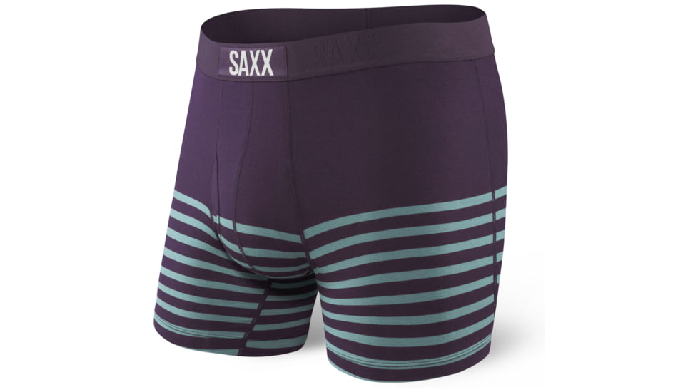 SAXX Ultra Boxer Brief w/Fly - Mens, Night Sailor Stripe, S, SXBB30F-SSN-S
