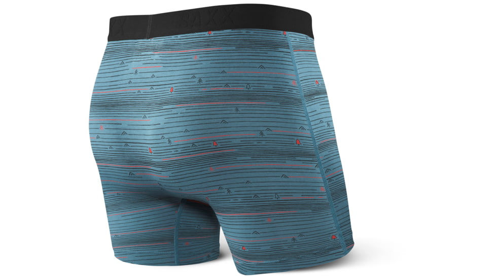 SAXX Ultra Boxer Brief w/Fly - Mens, Treeline, S, SXBB30F-TLN-S