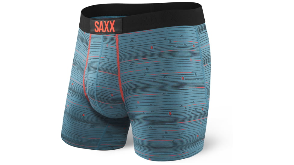 SAXX Ultra Boxer Brief w/Fly - Mens, Treeline, S, SXBB30F-TLN-S