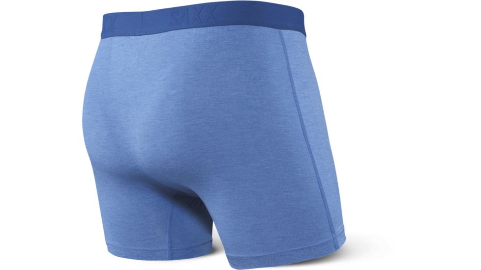 SAXX Ultra Boxer Briefs Fly - Mens, Racer Blue Heather, Small, SXBB30F-RBH-S