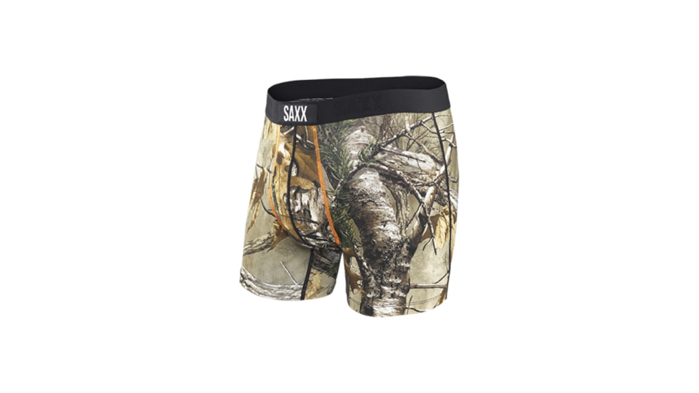 Saxx Ultra Boxer Fly - Mens-Realtree Xtra/Black-X-Large