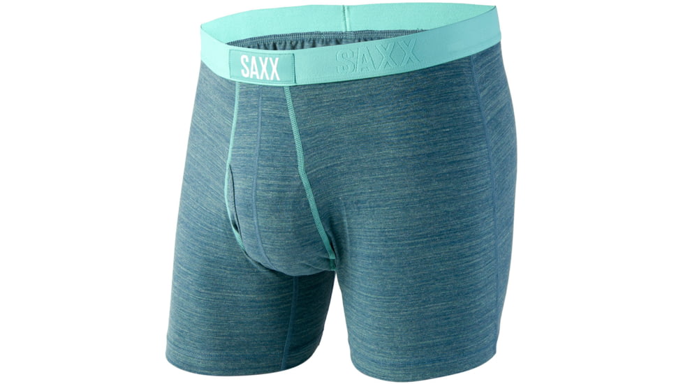 Saxx Ultra Tri-Blend Boxer Fly - Men's -Forest Heather-X-Large