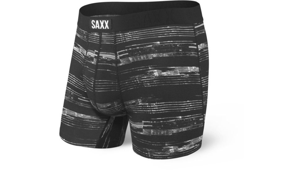 SAXX Undercover Boxer Brief Fly - Mens, Black Point Break, Large, SXBB19F-BPB-L