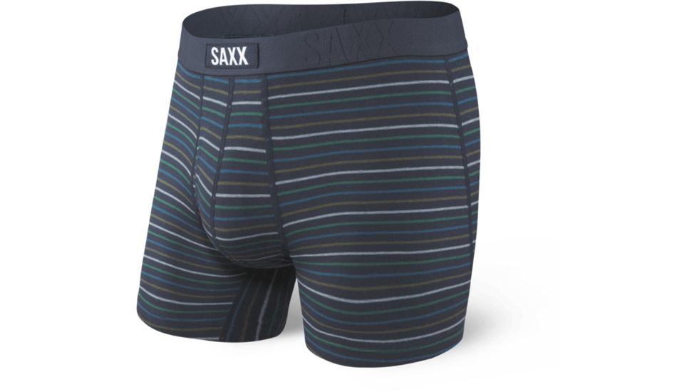 SAXX Undercover Boxer Brief Fly - Mens, Blue Skipper Stripe, Large, SXBB19F-BSK-L