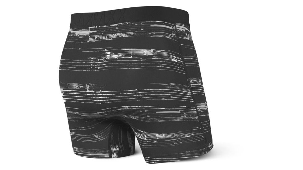 SAXX Undercover Boxer Brief - Mens, Black Point Break, Medium, SXBB19-BPB-M