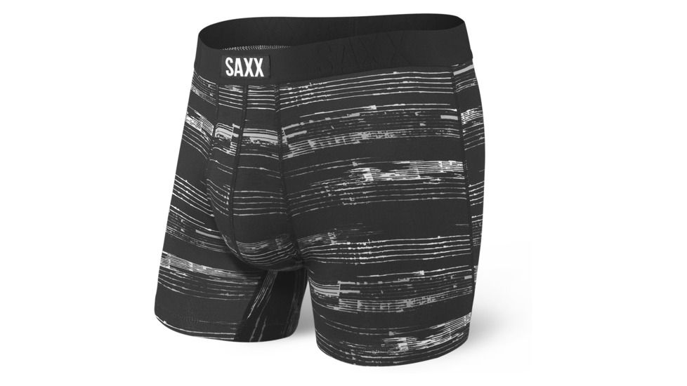 SAXX Undercover Boxer Brief - Mens, Black Point Break, Medium, SXBB19-BPB-M