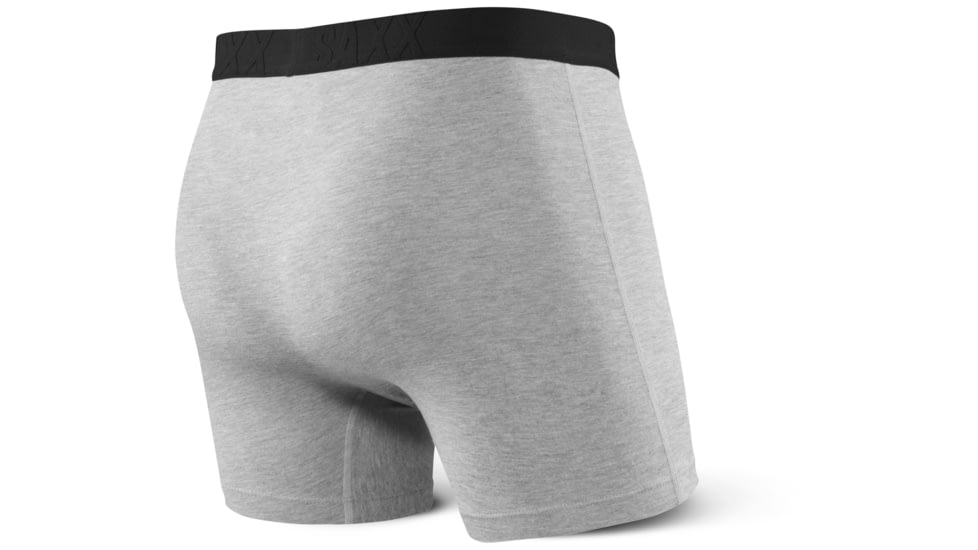 SAXX Undercover Boxer Brief - Mens, Gray Heather, M, SXBB19-GHT-M