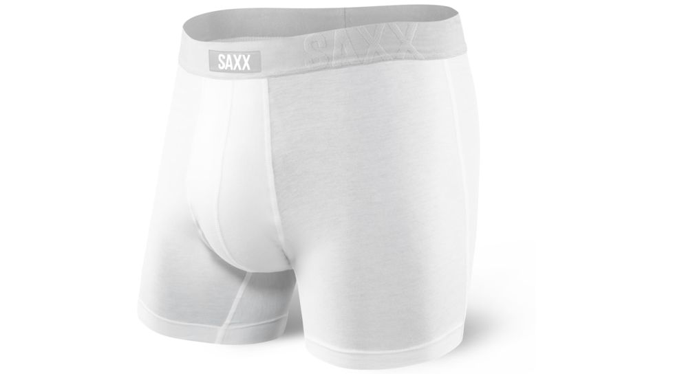 SAXX Undercover Boxer Brief - Mens, White, S, SXBB19-WHT-S