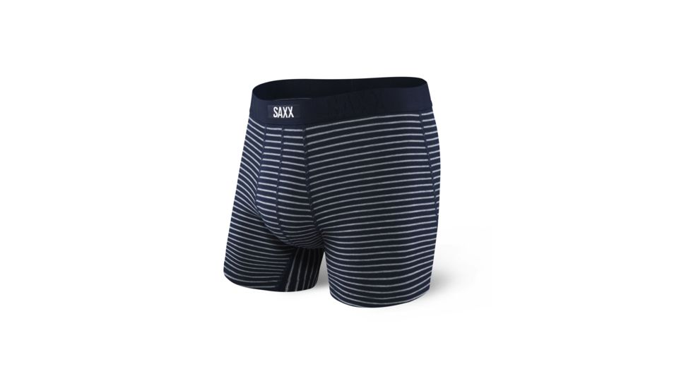 SAXX Undercover Print Boxer Brief - Mens, Navy Skipper Stripe, L, SXBB19X-NSS-L