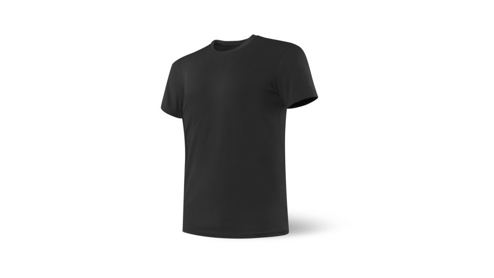 SAXX Undercover Short Sleeve Crew Shirt - Mens, Black, XL, SXTC19-BLK-XL