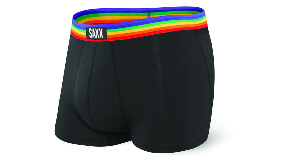 SAXX Undercover Trunk - Mens, Black Rainbow, Large, SXTR19-BPR-L