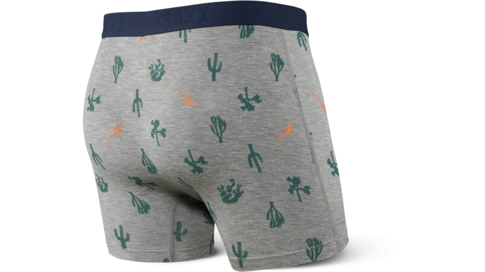 SAXX Vibe Boxer, 2-Pack - Mens, Cactus/Navy, Large, SXPP2V-CNV-L