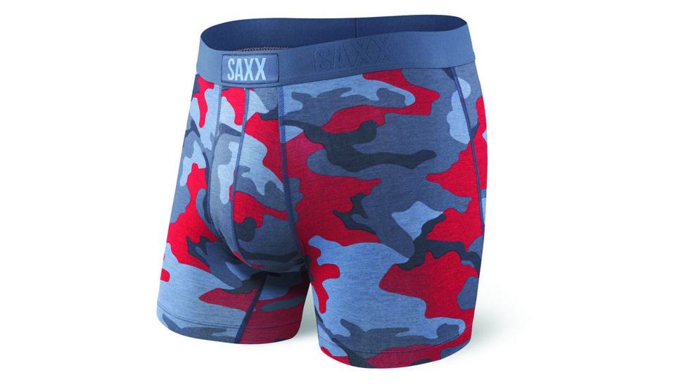 SAXX Vibe Boxer Brief - Mens, Lt Blue Supersize Camo, Large, SXBM35-LBC-L