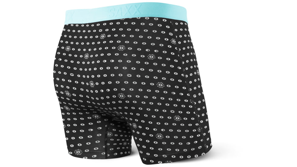 SAXX Vibe Modern Fit Boxer Brief - Mens, Black Icu, S, SXBM35-ICB-S