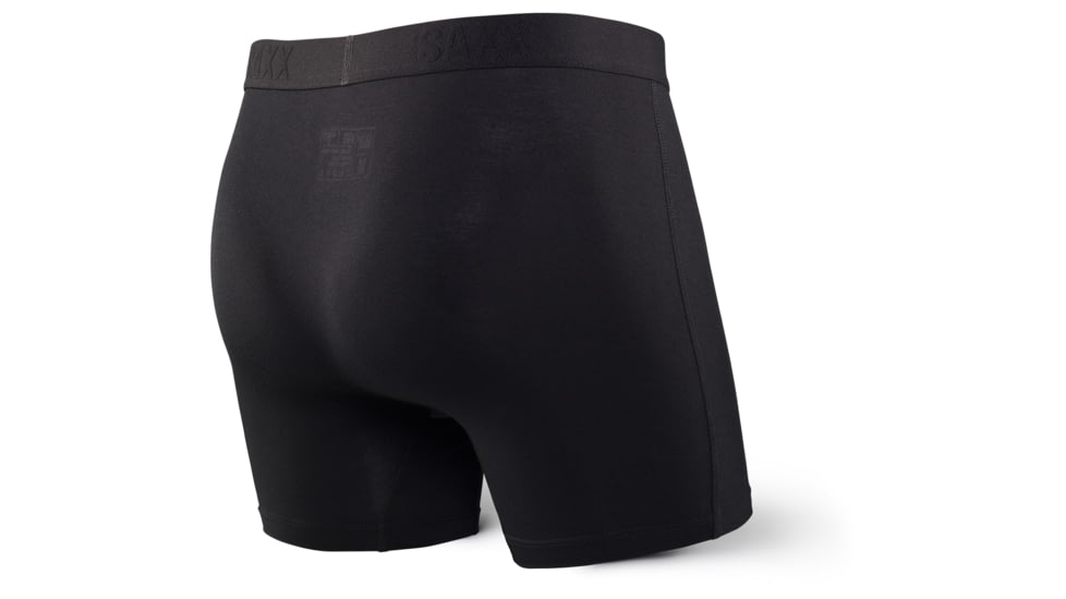 SAXX Vibe Modern Fit Boxer Brief - Mens, Black, XL, SXBM35-BBK-XL