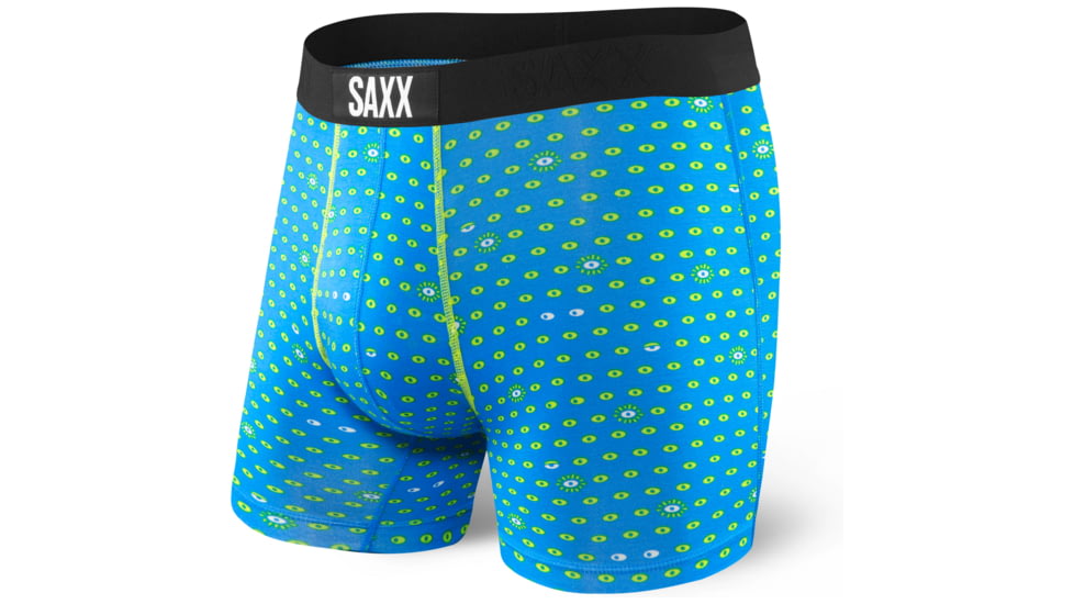 SAXX Vibe Modern Fit Boxer Brief - Mens, Bright Icu, S, SXBM35-ICZ-S
