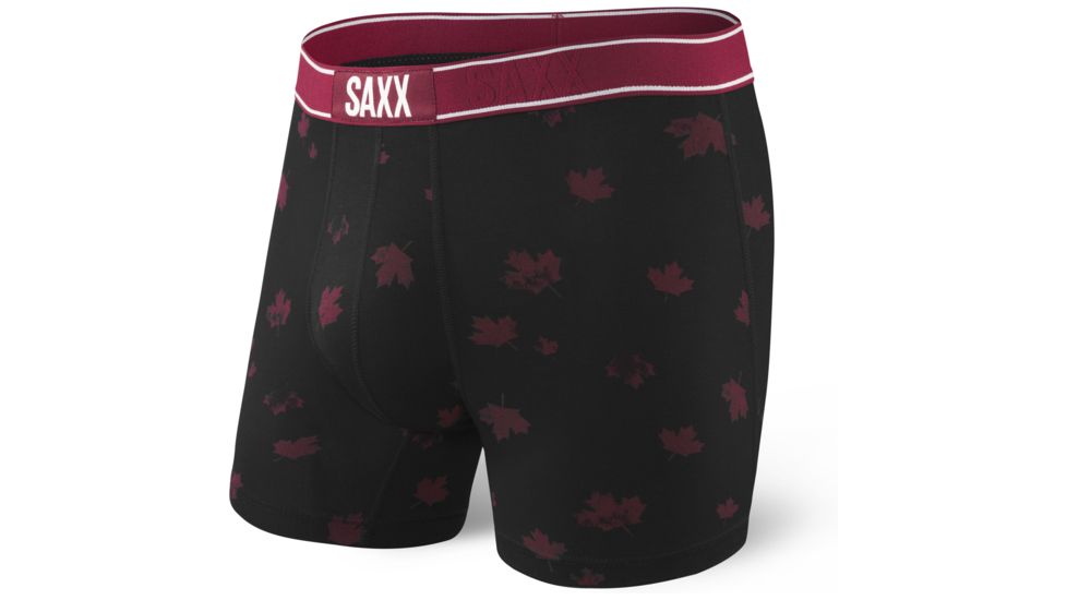 SAXX Vibe Modern Fit Boxer Brief - Mens, Canadiana, S, SXBM35-CDA-S